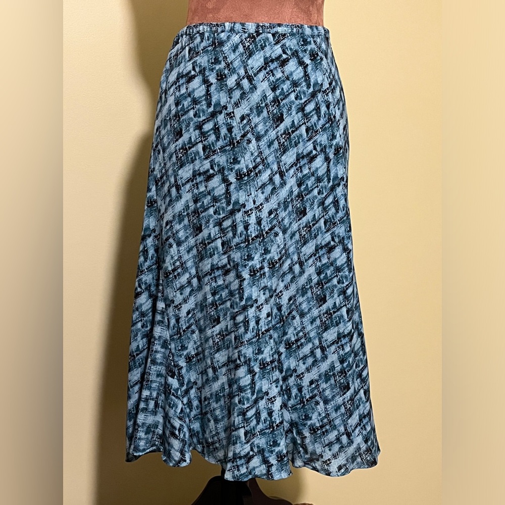 Jones New York Abstract A-Line Skirt - Size 12